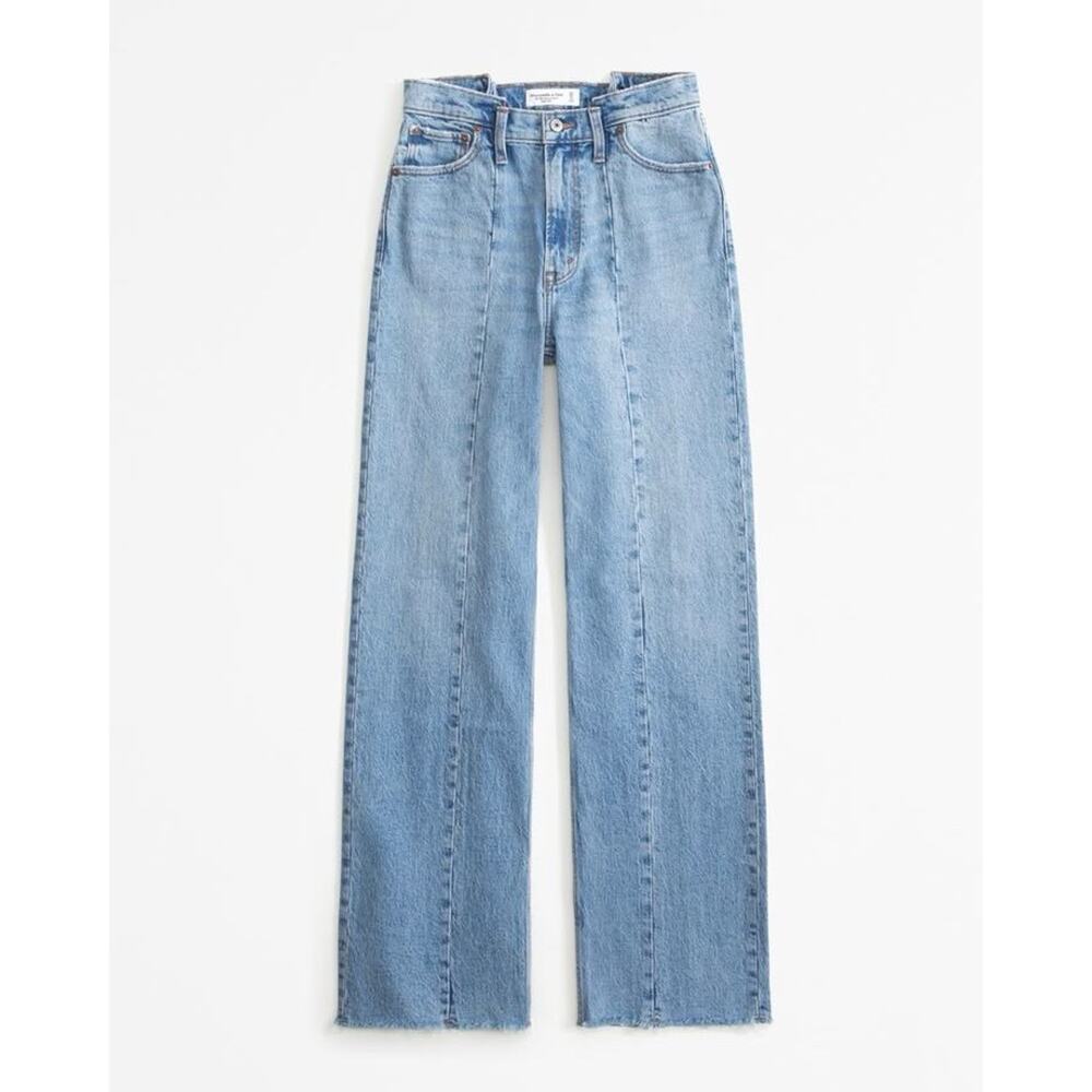 Abercrombie & Fitch Curve Love High Rise 90s Relaxed Jean Women's - Size 27 (4)